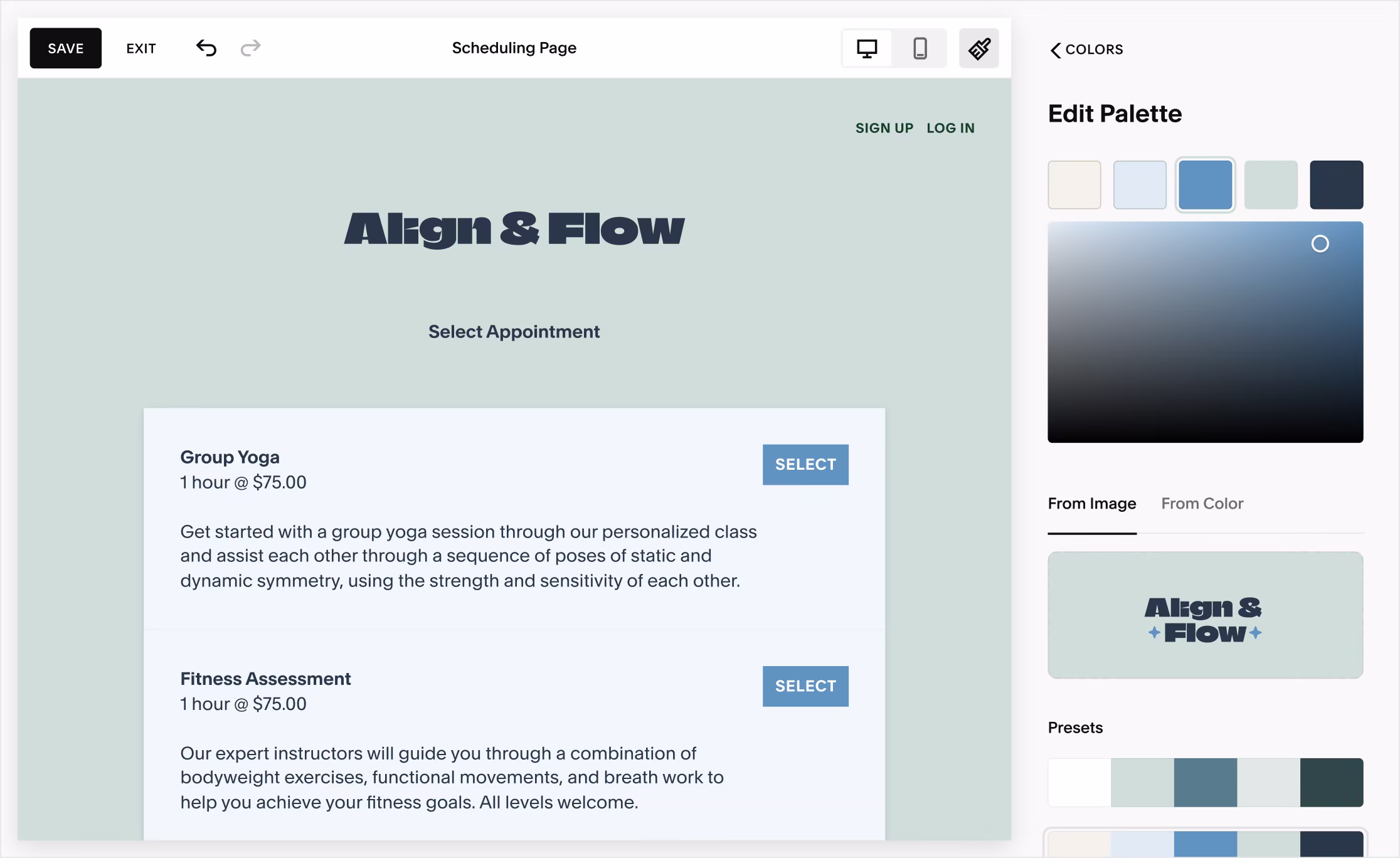 Book beautifully, 24/7